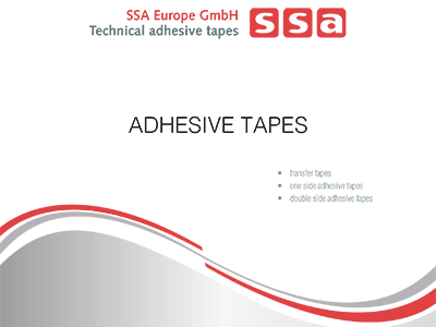 Product Brochure Adhesive Tapes