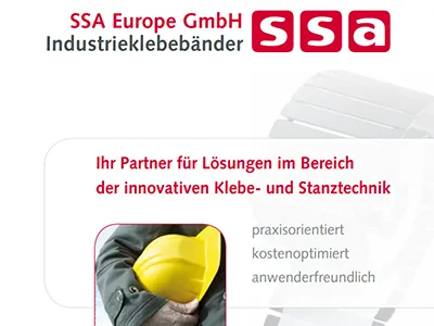 Unternehmens-Broschüre SSA Europe deutsch